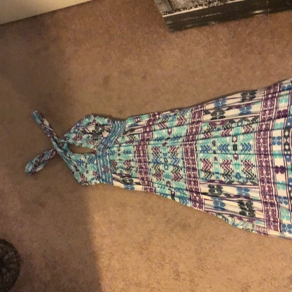 MAXI DRESS IN TUMBA GEO - Picture 5 of 6